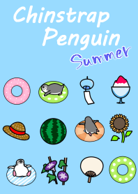 夏のヒゲペンギン #pop