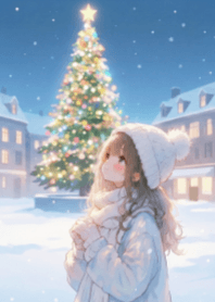 Cute Christmas Girl V.3