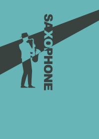 sax. playing Aquamarine