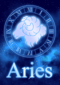 Dunia waktu biru Aries