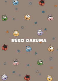 daruma-neko / brown