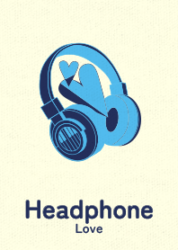Headphone_love Pastel blue