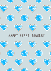 HAPPY HEART JEWELRY/TURQUOISE BLUE/BEIGE