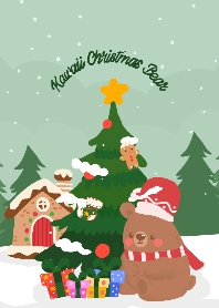 Kawaii Christmas Bear
