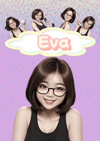 Eva attractive girl purple03