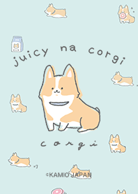 ジューシーなコーギー