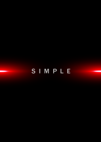 SIMPLE-RED LIGHT-BLACK 2