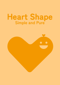 Heart Shape Golden cone