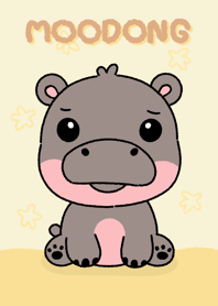 Moodong Hippopotamus Cute