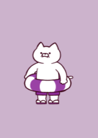 swim ring cat.(dusty colors08)