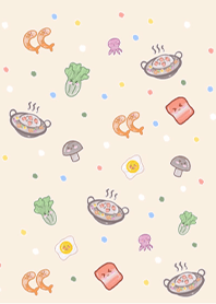 Food lover : grilled pork (Beige02)