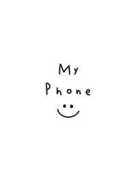 My phone. Smile.