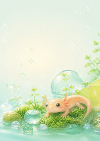 Peach Newt Lemon Soda Moss