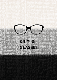 knit and glasses