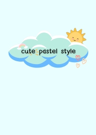 cute pastel style