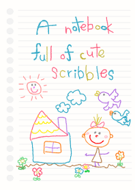 A notebook full of cute scribbles 27