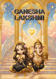 Ganesha,Lakshmi : prosperous, rich (JP)
