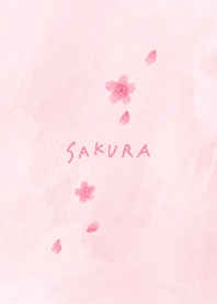 Sakura Tegaki Theme