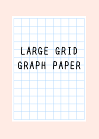 LARGE GRID GRAPH PAPER-LIGHT PINKj
