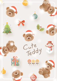 Flaxen Cute Christmas bears 02_2