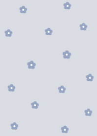 flower pattern =bluebeige=