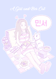 A Girl and Her Cat [MinSeo]