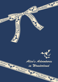 Alice's Adventures in Wonderland-Navy-