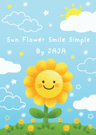 Sun Flower Smile Simple By JAJA - 02