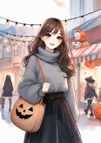 cute little witch halloween V. 66