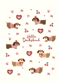 Hello Dachshund Dog!