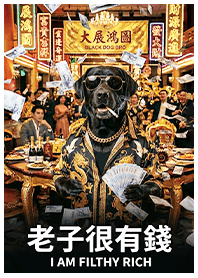 金運加持!有錢ㄟ黑狗兄1.5 白色 凱瑞精選集