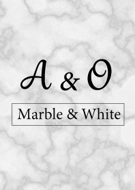 A&O-Marble&White-Initial