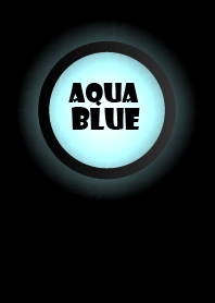 Aqua Blue Light In Black