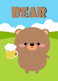 I Love Lovely Bear Theme