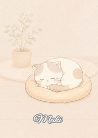 Cozy Lazy Cat: Maki