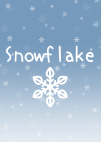 A cute theme of snowflakes.