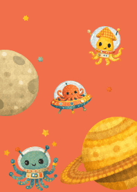 The vast universe05 red & yellow