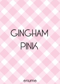 GINGHAM PINK