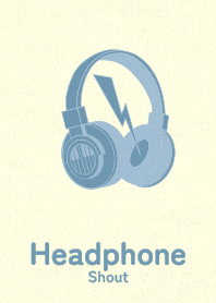 Headphone_shout Smoke blue
