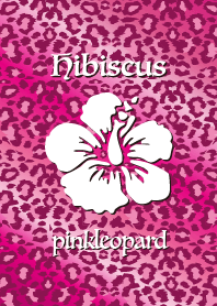 Hibiscus pinkleopard