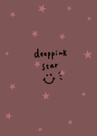 Adult deep pink and stars.