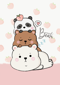 ฉันเป็นหมี สีพีช