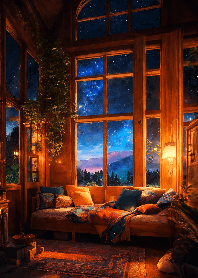 The starry room