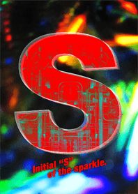 Initial "S" of the sparkle.