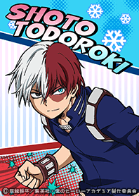 My Hero Academia Shoto Todoroki Ver Line Theme Line Store My Hero Academia Shoto Todoroki Ver Line Theme Line Store