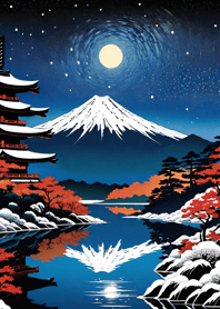 Ukiyo-e Mountains, Seas e1bCE7