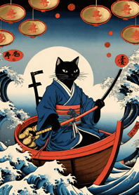 Lautan Kucing Ukiyo-e 92