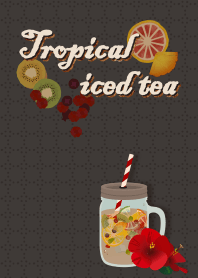 Tropical iced tea 02 + choc