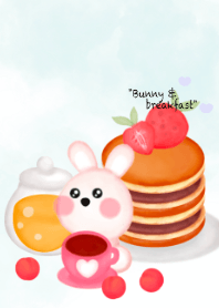 Sweet breakfast with bunny 6