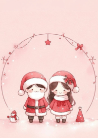 Christmas Couple Minimal_4